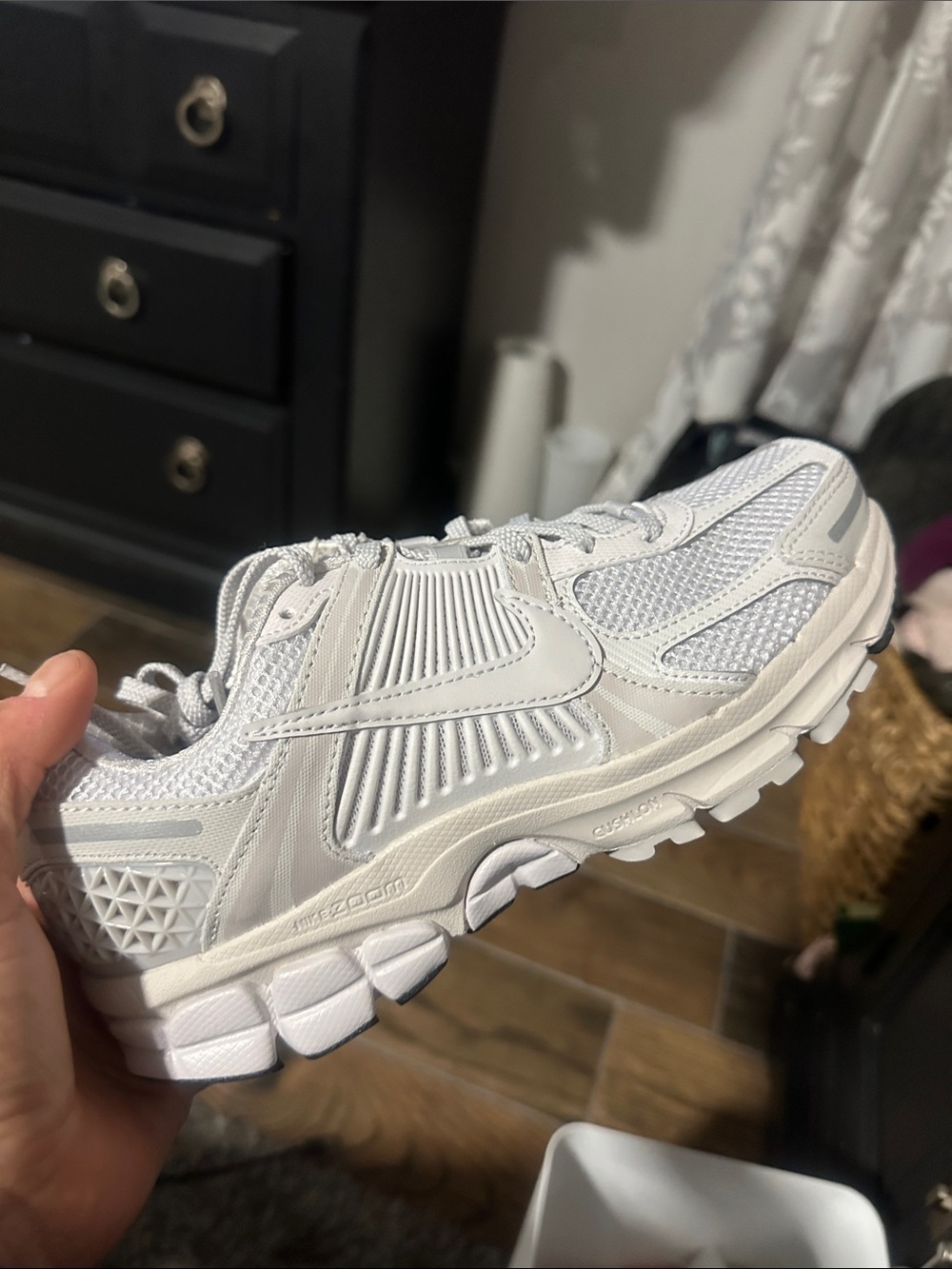 Nike Grey Vomero 5 Athletic Sneakers - Picture 7 of 7
